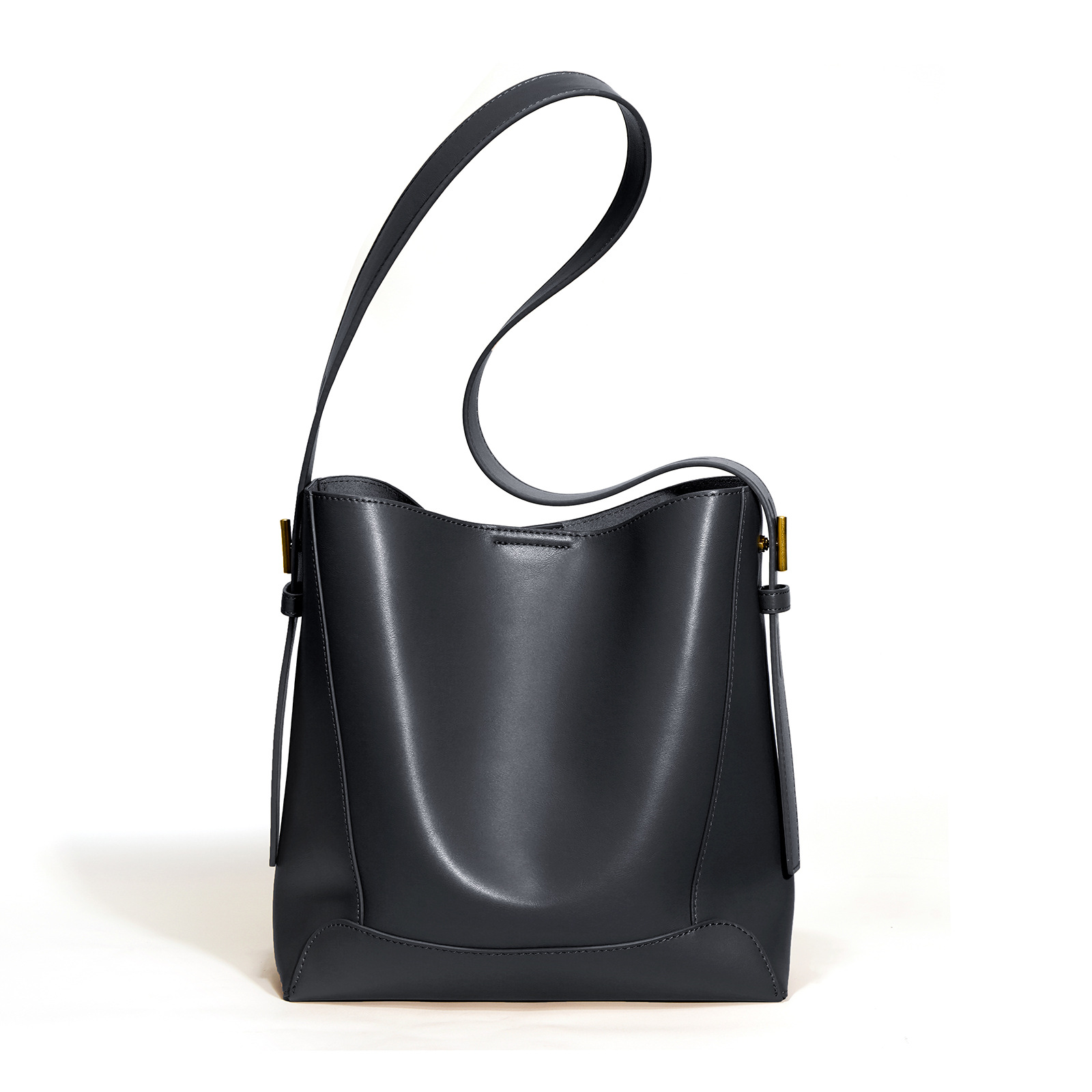 2024 Minimalistic Latest Design Genuine Leather Handbag For Female